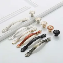 Cabinet Handles Desk Drawer Pull Furniture Door Knob for Cabinet Knob  Drawer Wholesale Furniture Hardware Kitchen Accessories