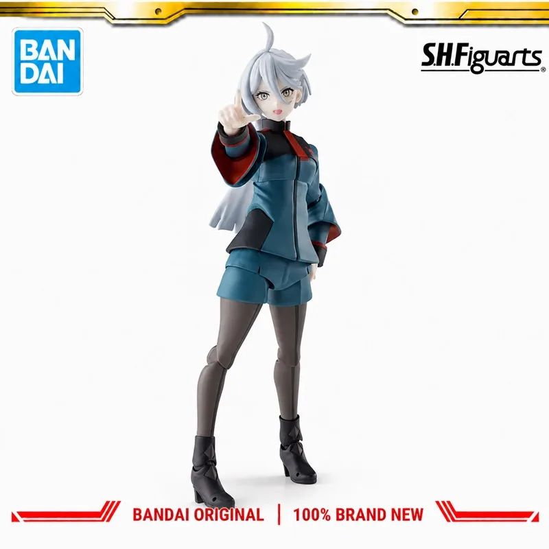 Фото В наличии оригинальная фигурка Bandai S H Figuarts Gundam Мирин Рембран, модель персонажа, новая в коробке, игрушки с персонажами аниме. №4