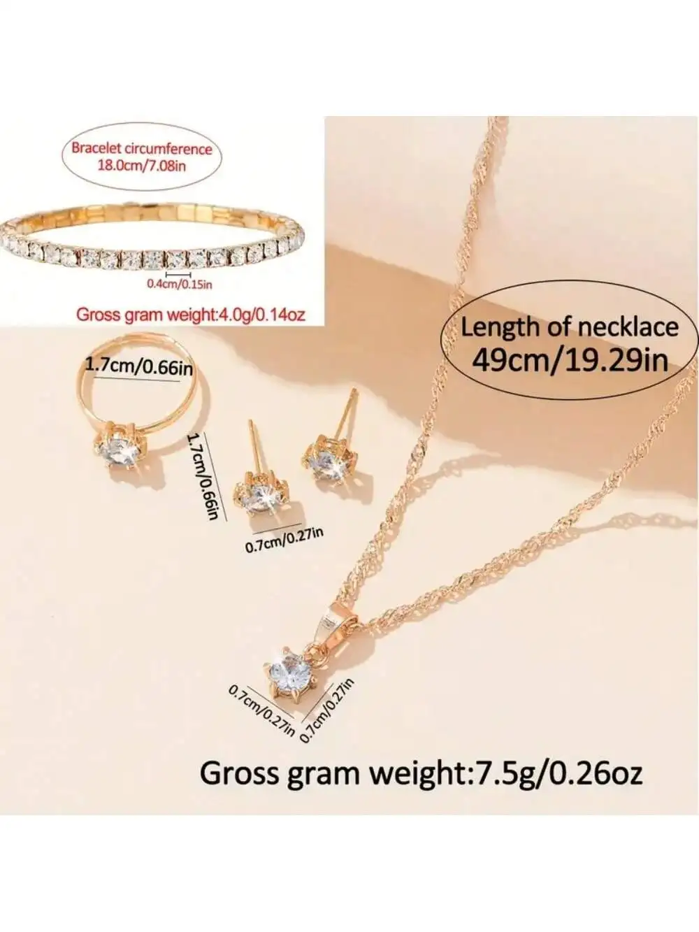 5 шт./комплект Женские электронные часы с браслетом