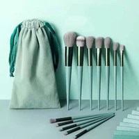 soft fluffy makeup brush set cosmetics powder eye shadow foundation blush blending make up brushes beauty tool with bag