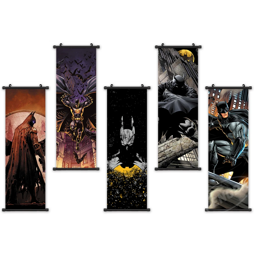 Настенная картина с изображением Темного рыцаря Брюса Уэйна | Дом и сад