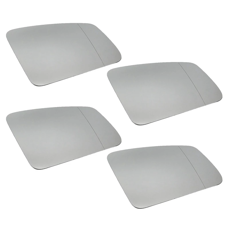 

4X Car Door Side Heated Wing Antifog Heated Rearview Mirror Glass For Mercedes-Benz S/C/E-Class W212 W204 W211(Right )