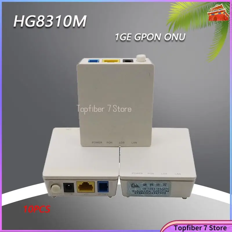 

10PCS NEW 100% Original 1GE GPON ONU HG8310M FTTH Fiber Optic ONT No Power