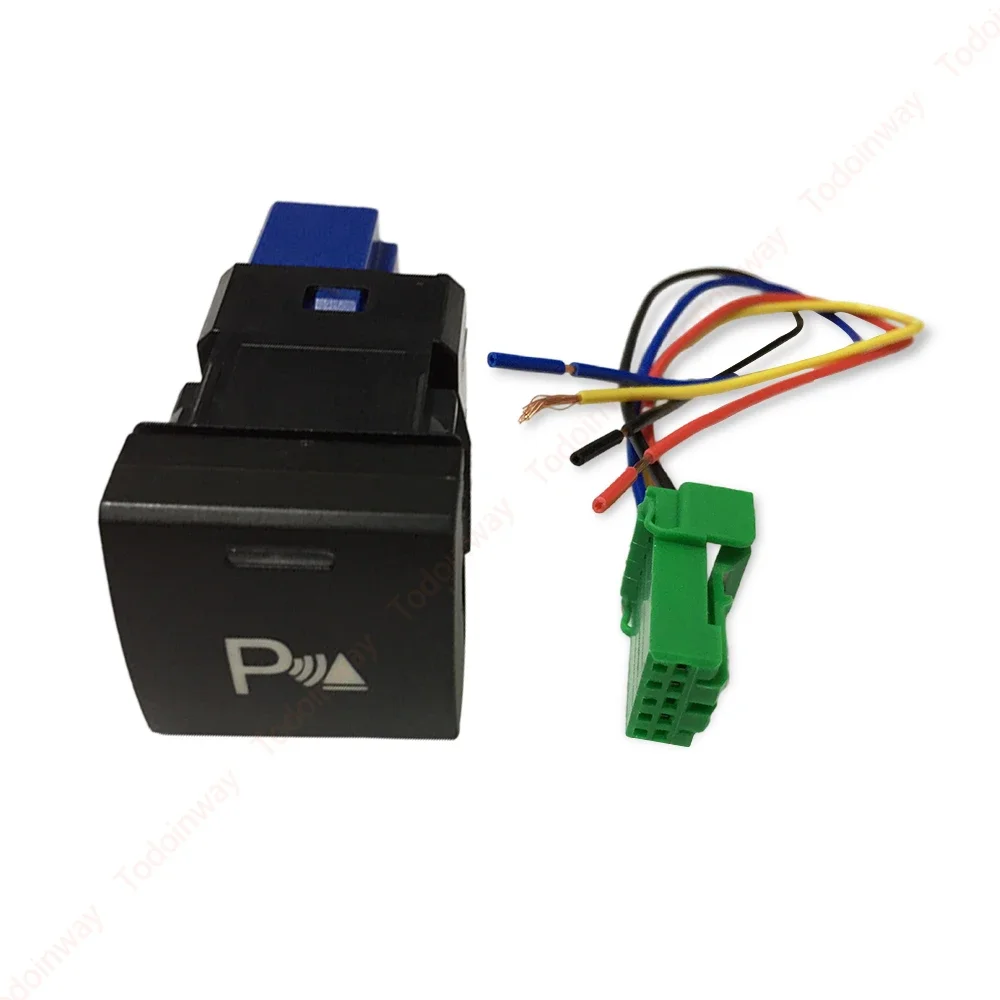 Автомобильная лампочка, встроенный радиолокационный переключатель, кнопка управления датчиком парковки для Toyota Camry 2018 Avalon RAV4 2020 prado 150, аксессуары