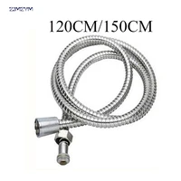 1 2m1 5m shower hose stainless steel bathroom shower replacement 12 inch flexible hosepipe explosion proof pipes