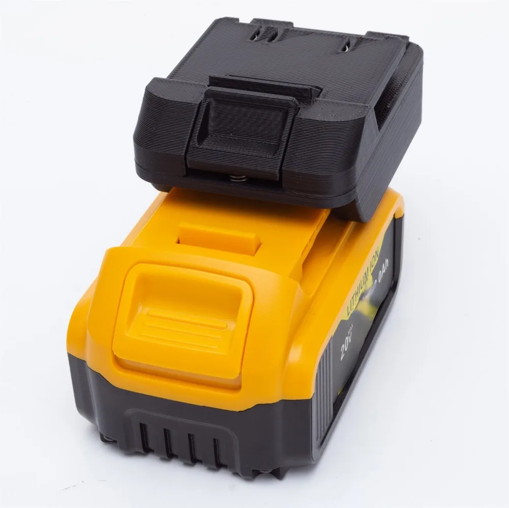Фото Адаптеры, совместимые с аккумулятором для Dewalt 18 В/20 В MAX Li-ion к электричеству KEYANG 20 В, бесщеточные аккумуляторные дрели (только адаптер) №3