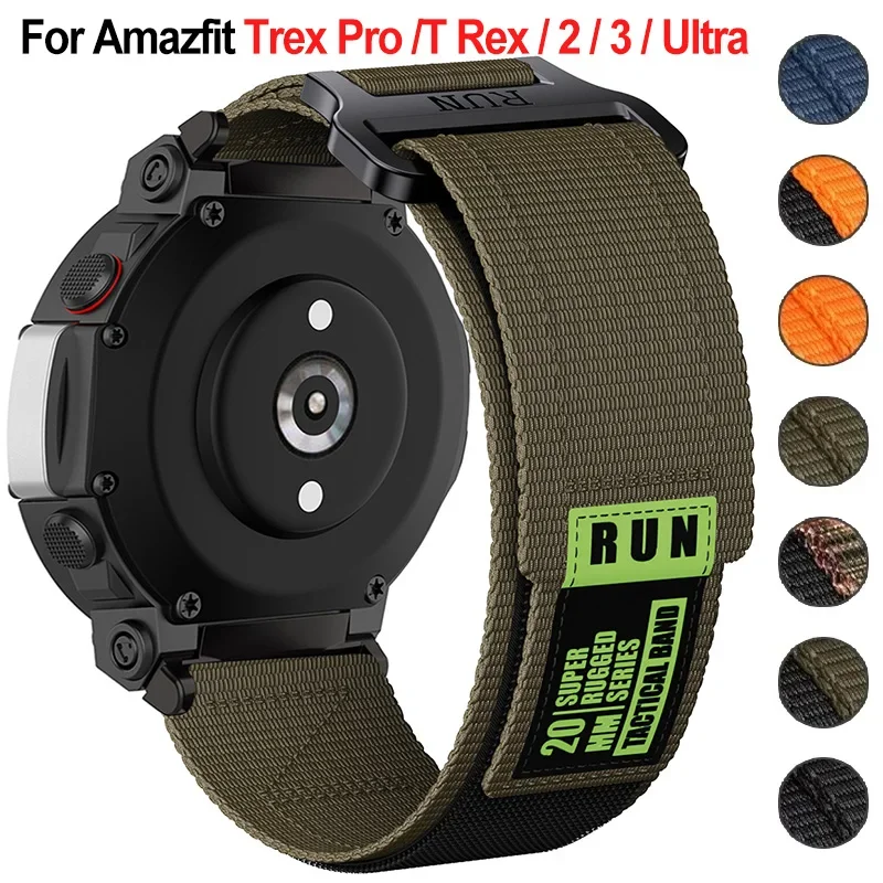 Нейлоновый ремешок для Amazfit T-rex 2 3 Ultra | AliExpress