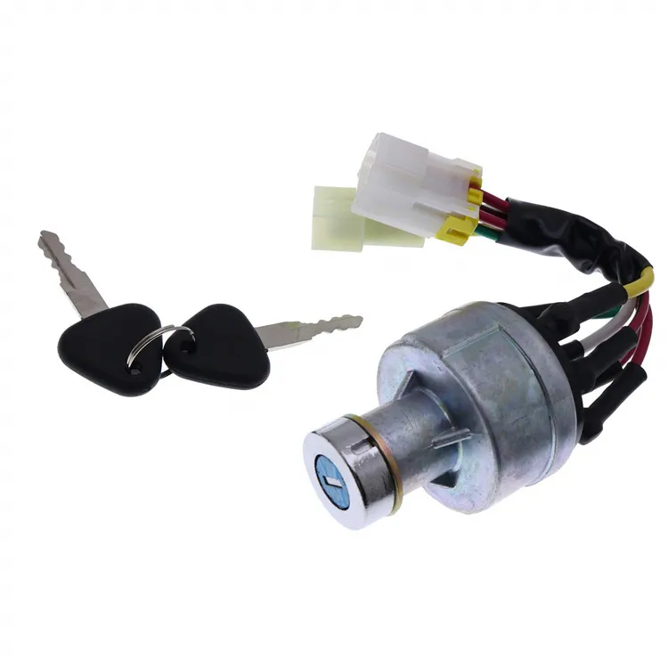 1 шт. переключатель зажигания с 2 ключами VOE 14526158 ВОЭ 14529152 Для экскаватора Volvo EC55 EC55B