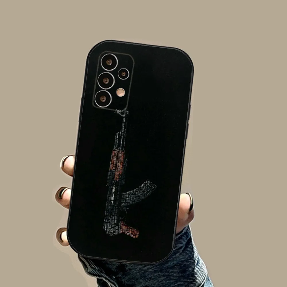 Фото Чехол для телефона Ak-47 King of Guns Чехол для телефона Samsung S24, 22,30, 20,10, 9,Note20 Ultra、Lite、Ultra、5G、Plus、FE №4