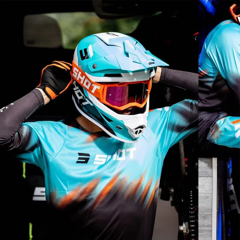

2022 Shot Furious Chase Motocross Helmet Motorcycle Helmets Dirt Bike Helmet Mx Atv