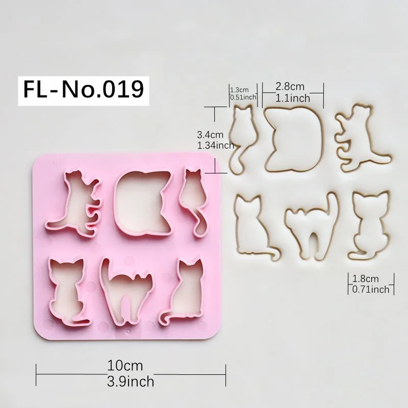 

Форма для резки украшений из полимерной глины