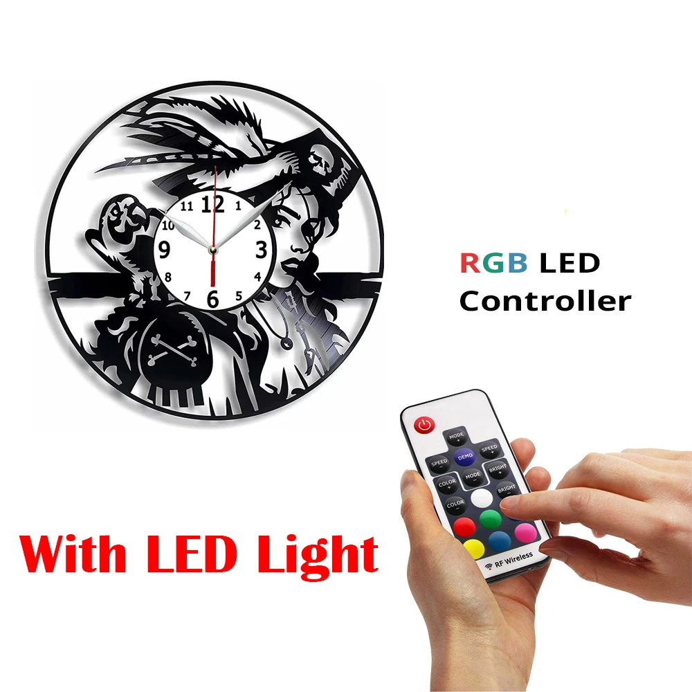 

Настенные часы с виниловой пластиной, 12 дюймов (30 см)