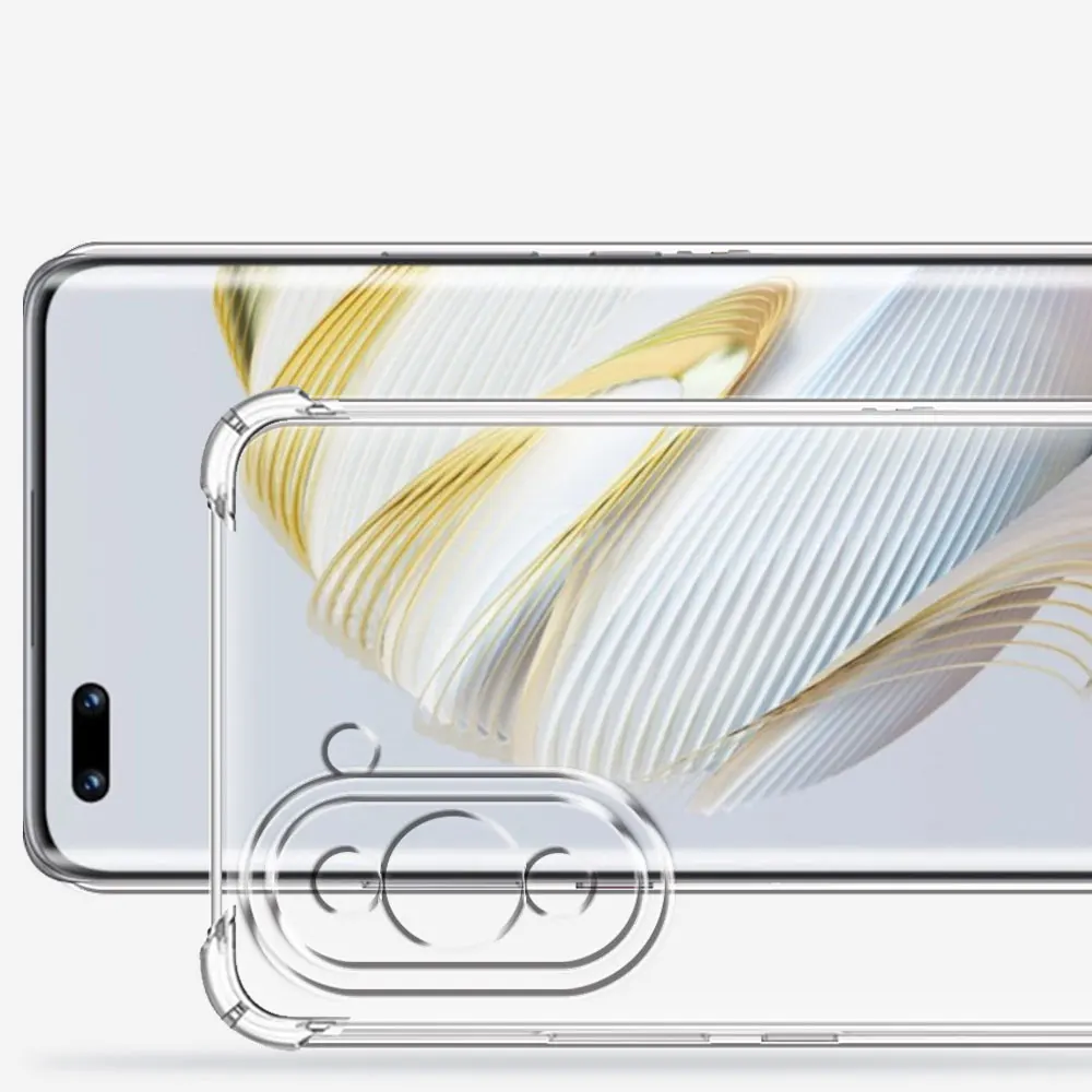 Чехол для Huawei Nova 10 Pro силиконовый мягкий ударопрочный Прозрачный чехол