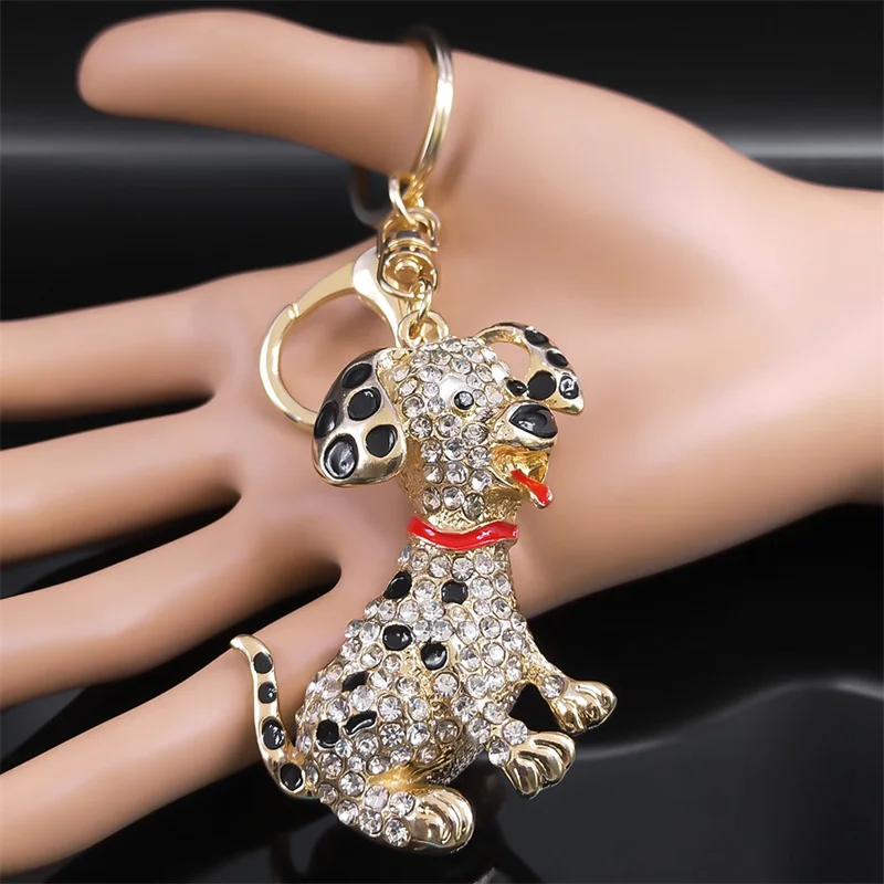 Брелок для ключей в виде таксы женщин и мужчин милая металлическая цепочка под