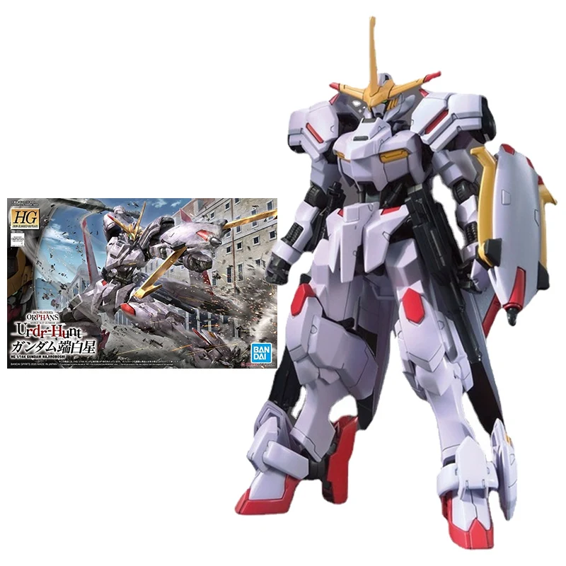

Bandai Gundam Model Kit Anime Figure HG IBO ASW-G-35 Gundam Hajiroboshi Genuine Gunpla Action Toy Figure Toys for Children