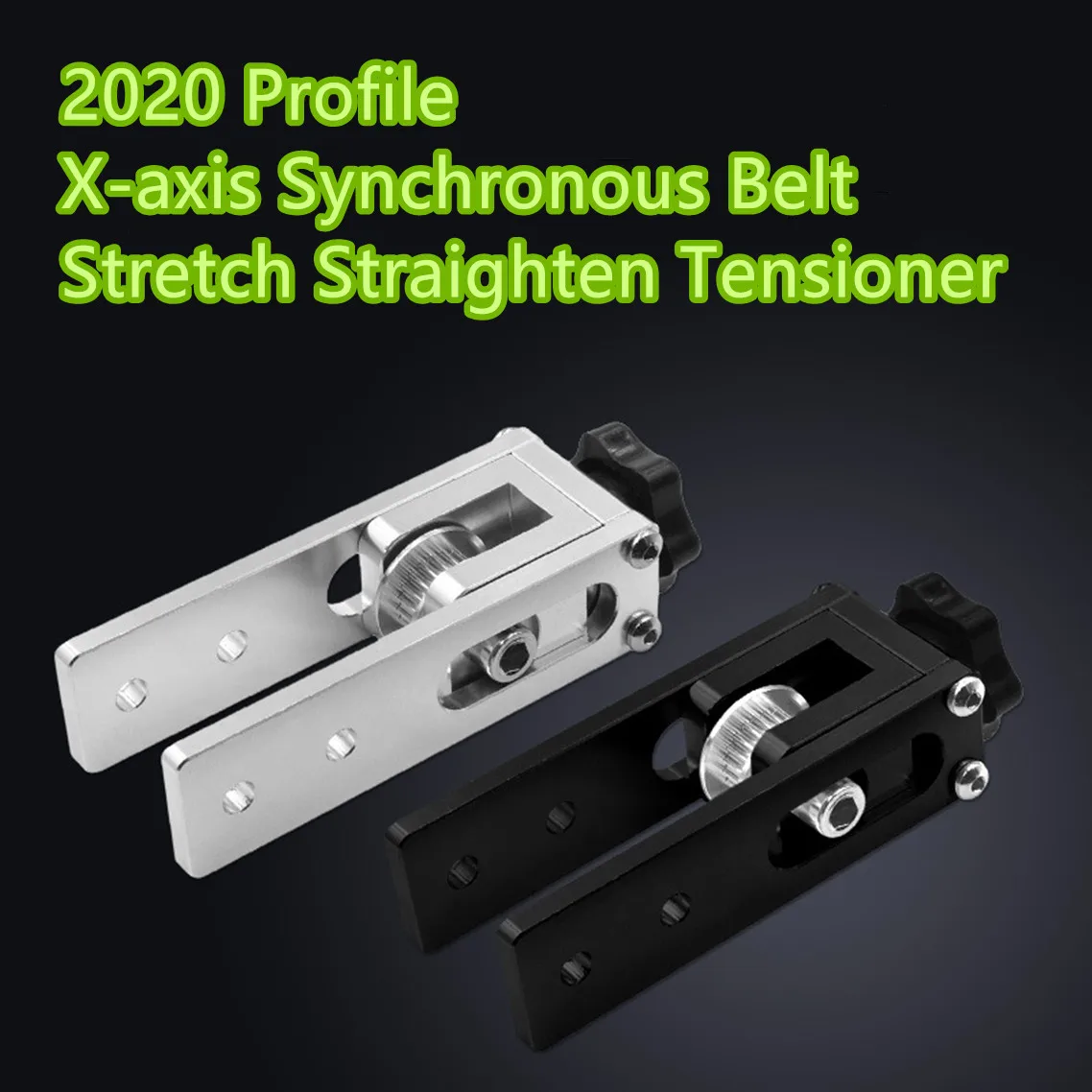 Tensioner 2020 Profile X-axis Synchronous Belt Stretch Straighten Tensioner For Ender 3 Creality CR-10 CR-10S 3D Printer Parts.