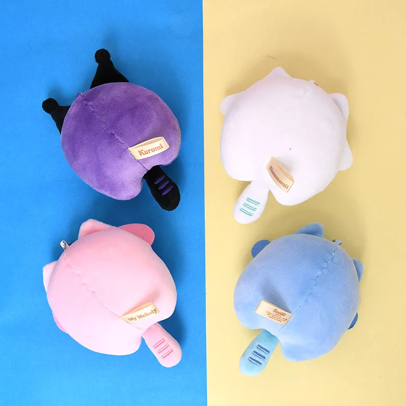 Sanrio Kawaii Kuromi Melody Hangyodon Tiger подвеска плюшевая кула аниме милая кукла подвеска брелок Рождественский подарок на день рождения