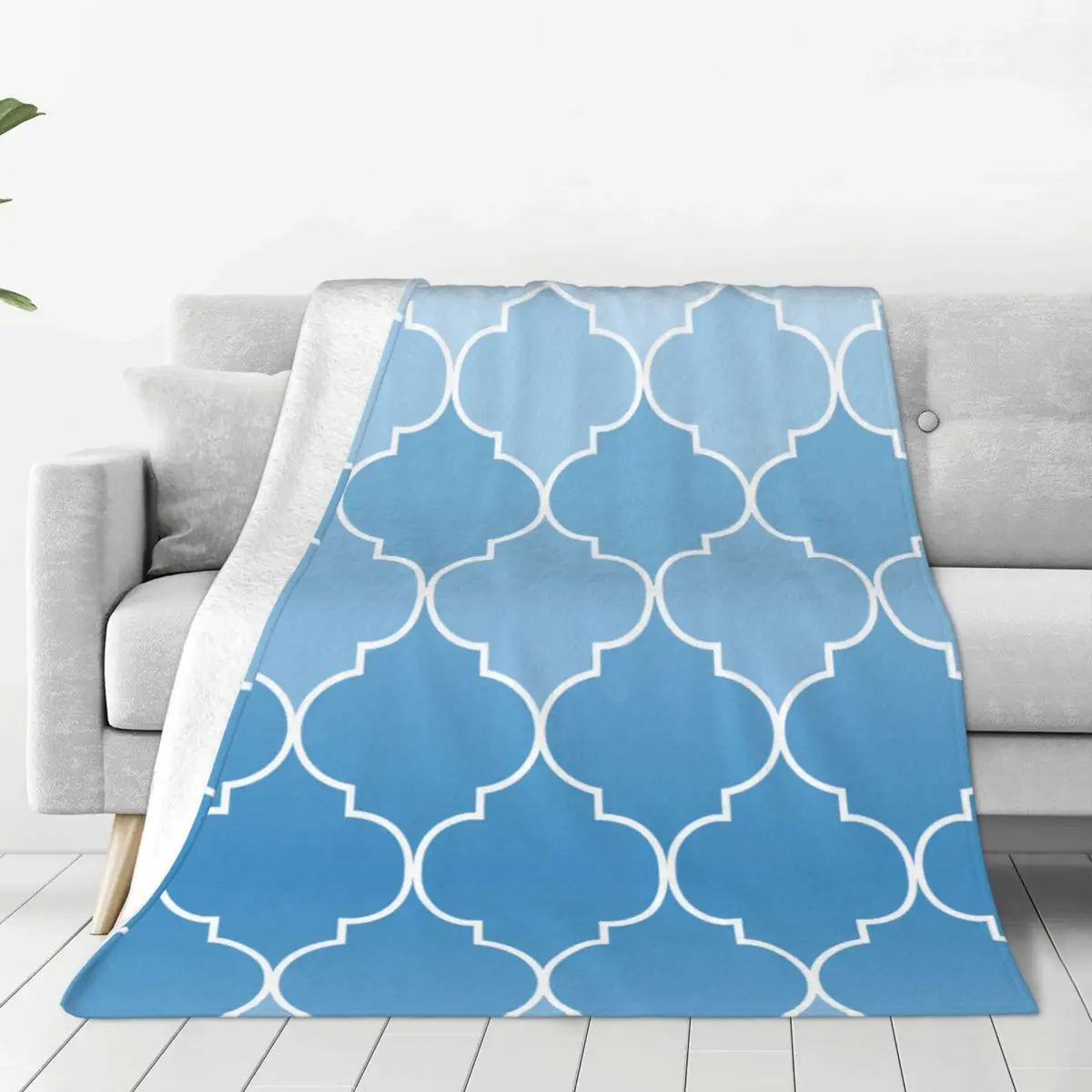 

Minimalism Blanket Ultra Soft Cozy Blooming Flowers Decorative Flannel Blanket All Season For Home Couch Bed Chair Travel
