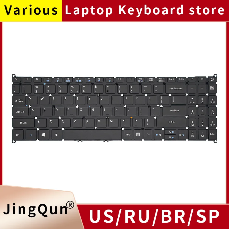 

US Russian Laptop Keyboard Backlight For Acer Swift 3 SF315-51G SF315-52G SF315-53G SF315-54G SF315-41G N17P4 N19P4 N19C1 N17P6