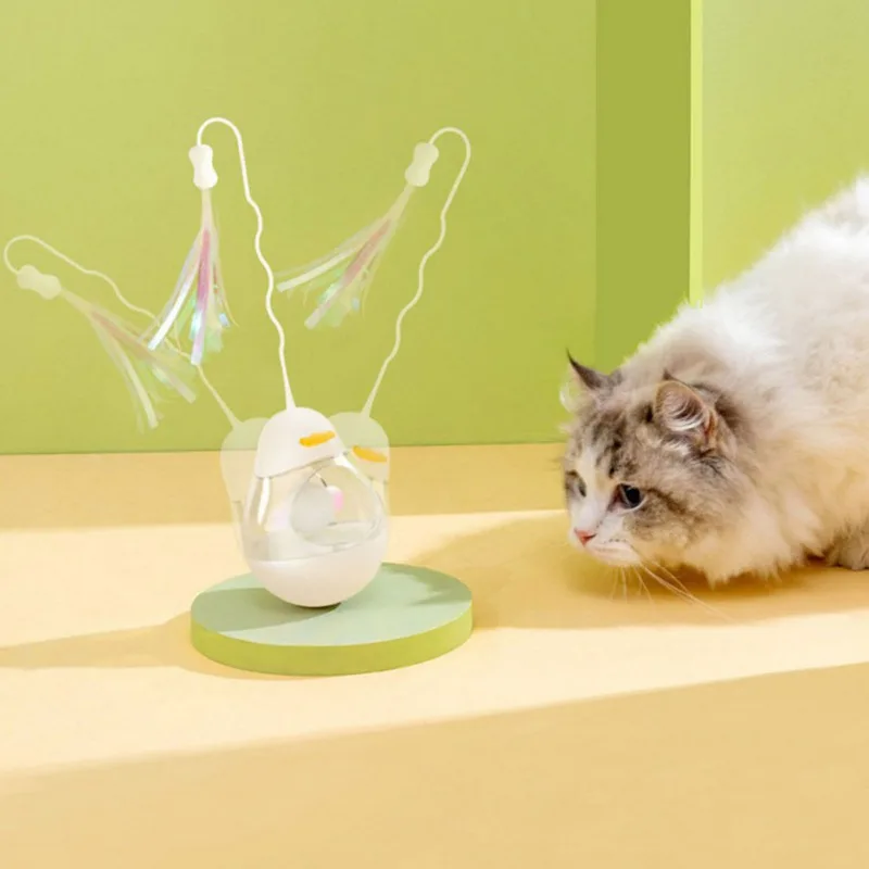 

Интерактивная игрушка для кошек стакан для кошек, игрушка, износостойкая Пластиковая Палочка с милым дизайном для маленьких и средних кошек, забавная палочка для кошек