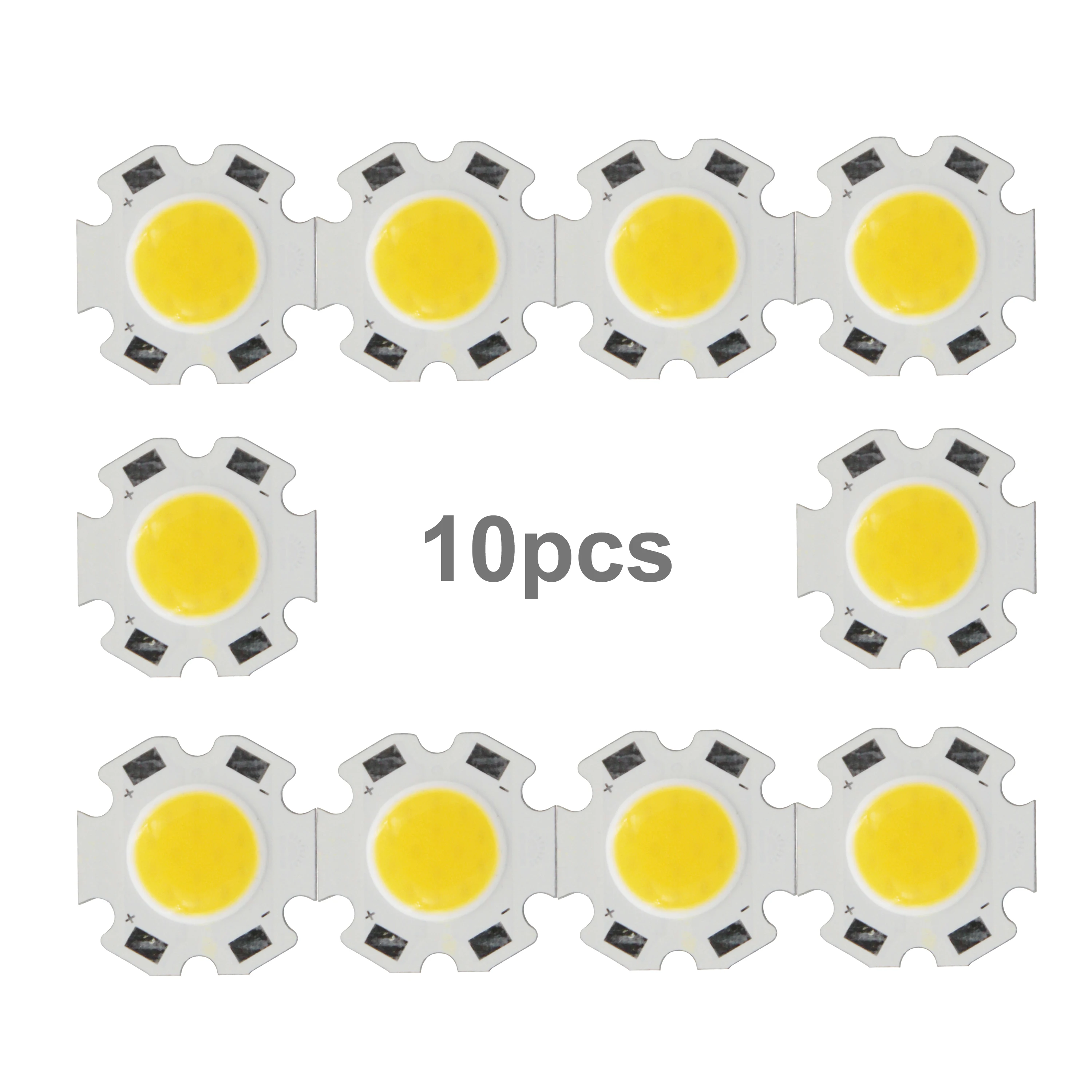 

10pcs/Lot 20mm Diameter 2011 3W 5W 7W Round LED COB Light Source For Spotlight Downlight Red Blue Green Warm White Color