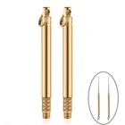 2 шт. карманная титановая складская Держатели Для Зубочисток Водонепроницаемая многофункциональная вилка для фруктов для открытого пикника и кемпинга