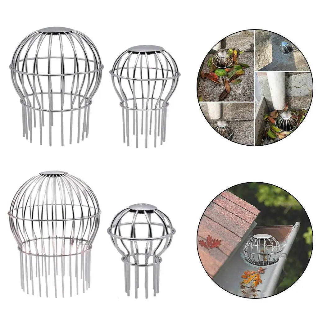 

Floor Drain Gardening Tools Stops Leaves Gutter Guard Mesh Leaf Protection Netting Roof Guttering Cover Gutter Guard