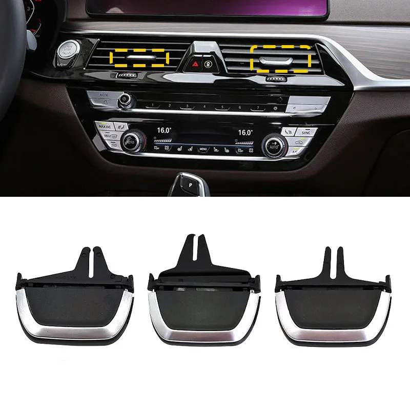 

1PC Car Front Rear A/C Air Conditioning Outlet Vent Conditioner Tab Clip Repair Kit For BMW 5 Series G30 G38 18-23 Accessories