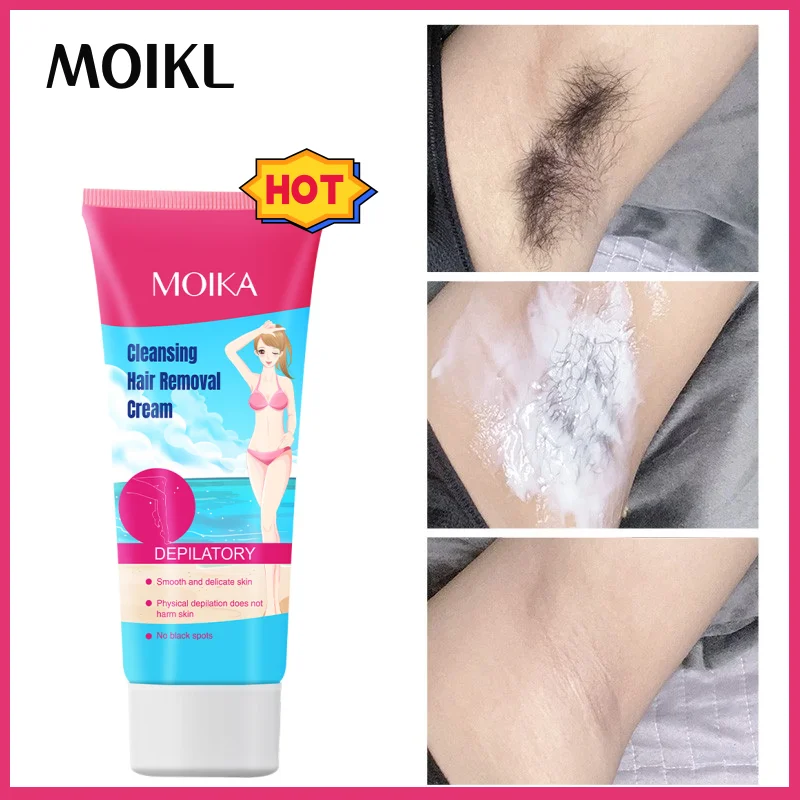 

10 Minutes Effective Depilatory Body Cream Permanent Painless Hair Remove Product Arms Legs Armpit Hair Loss Cream For Man Women