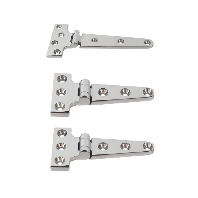 

T-Shaped Door Hinge Casting Cabinet Drawer Glass Hinge Thickened Stainless Hinge