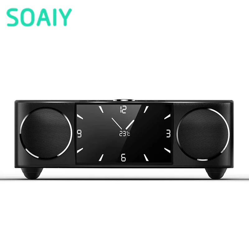 

Беспроводной Bluetooth звуковой бокс SOAIY S99, портативная интеллектуальная уличная мощная Высококачественная колонка, звуковая система для домашнего кинотеатра