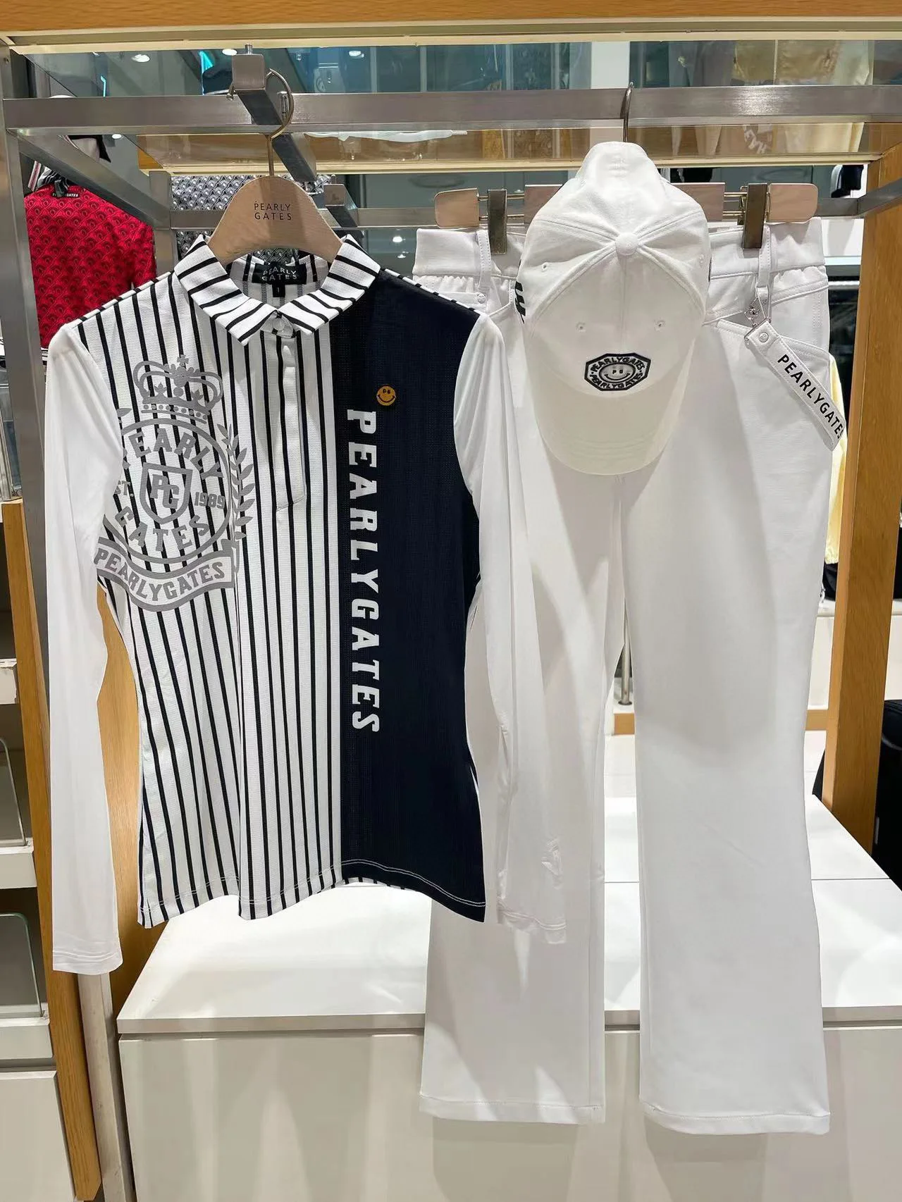 2022 Spring and summer new ice long sleeve women's golf shirt uv protection light PG golf wear women's sports golf wear fashion