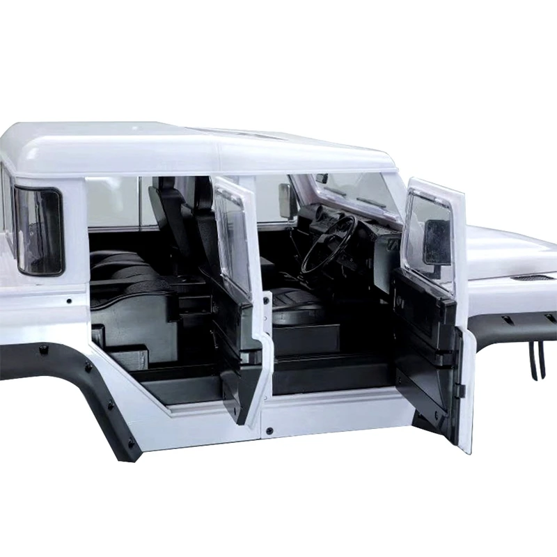313 мм 12 3-дюймовая колесная база D130 Defender Pickup Body Shell для 1/10 RC гусеничного автомобиля