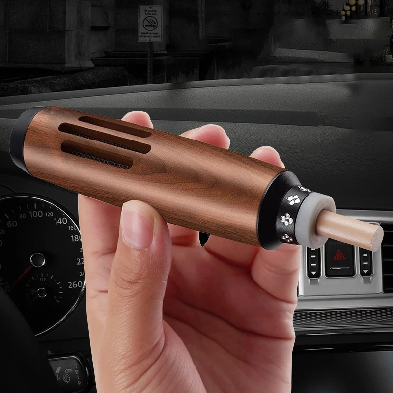 Мундштук из орехового дерева пепельница портативный держатель для сигарет