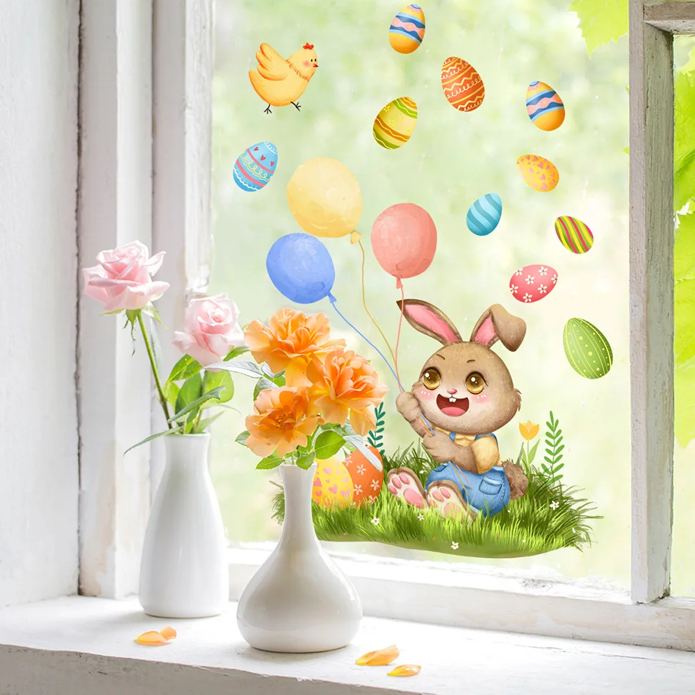 

1 шт., наклейки на окна в виде зеленой травы