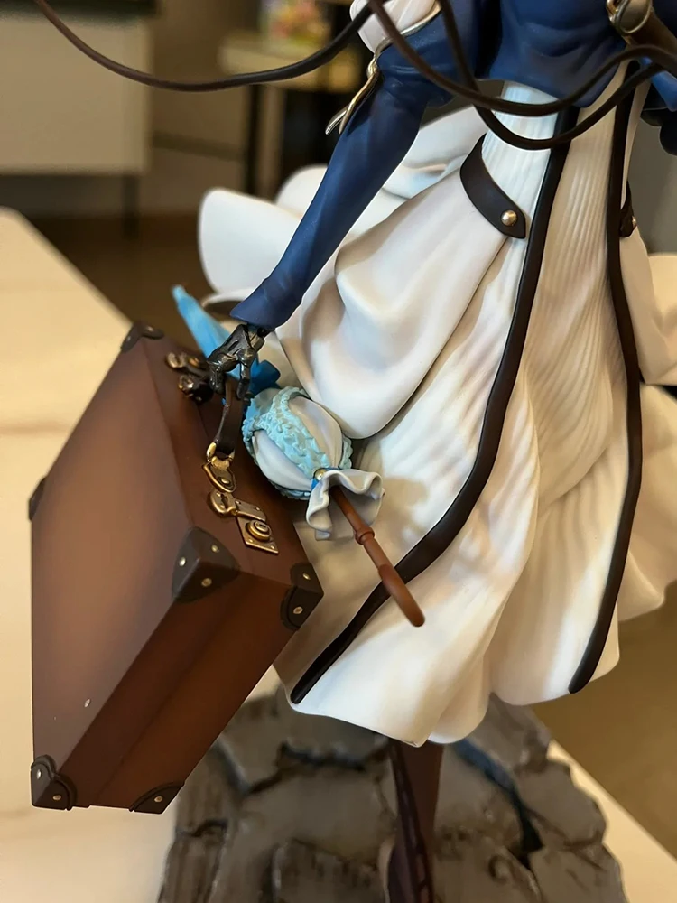 Новый 25 см фиолетовый Evergarden ручной работы вечный сад Gk Tide Play аниме статуя девушки