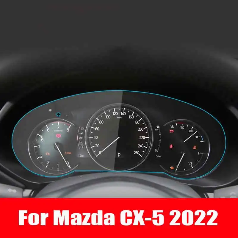 

for Mazda CX-5 2021 2022 Car Dashboard LCD Screen TPU Protective Film Auto Interior Anti-scratch Film Fittings