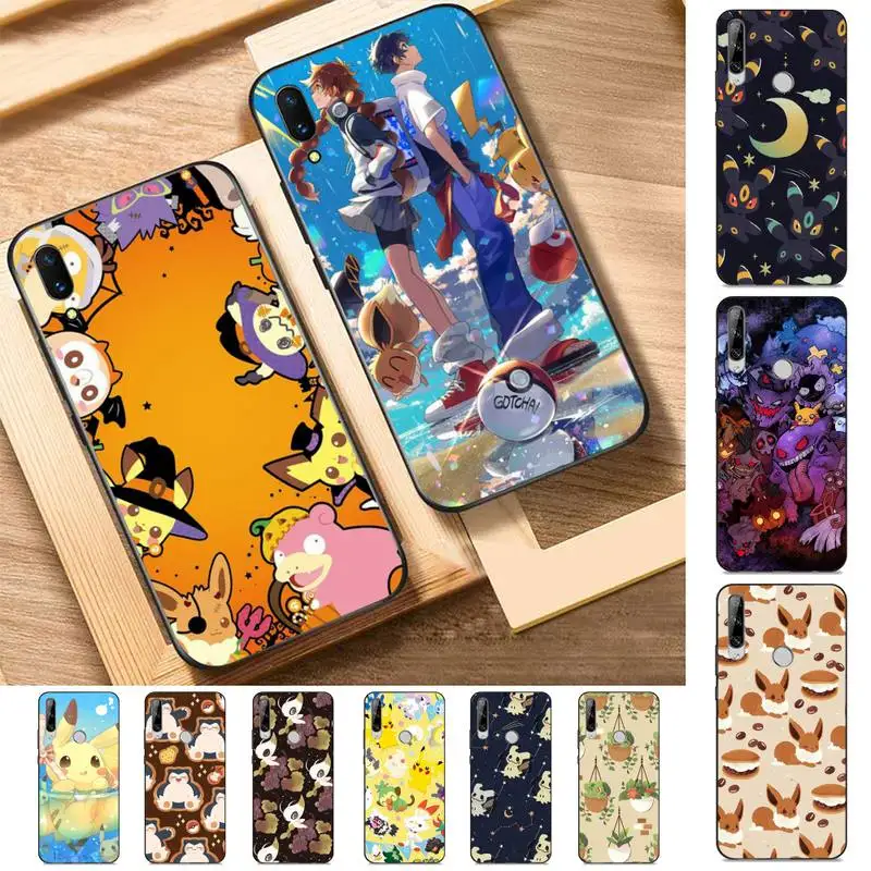 

Bandai Pokémon Phone Case for Huawei Y 6 9 7 5 8s prime 2019 2018 enjoy 7 plus