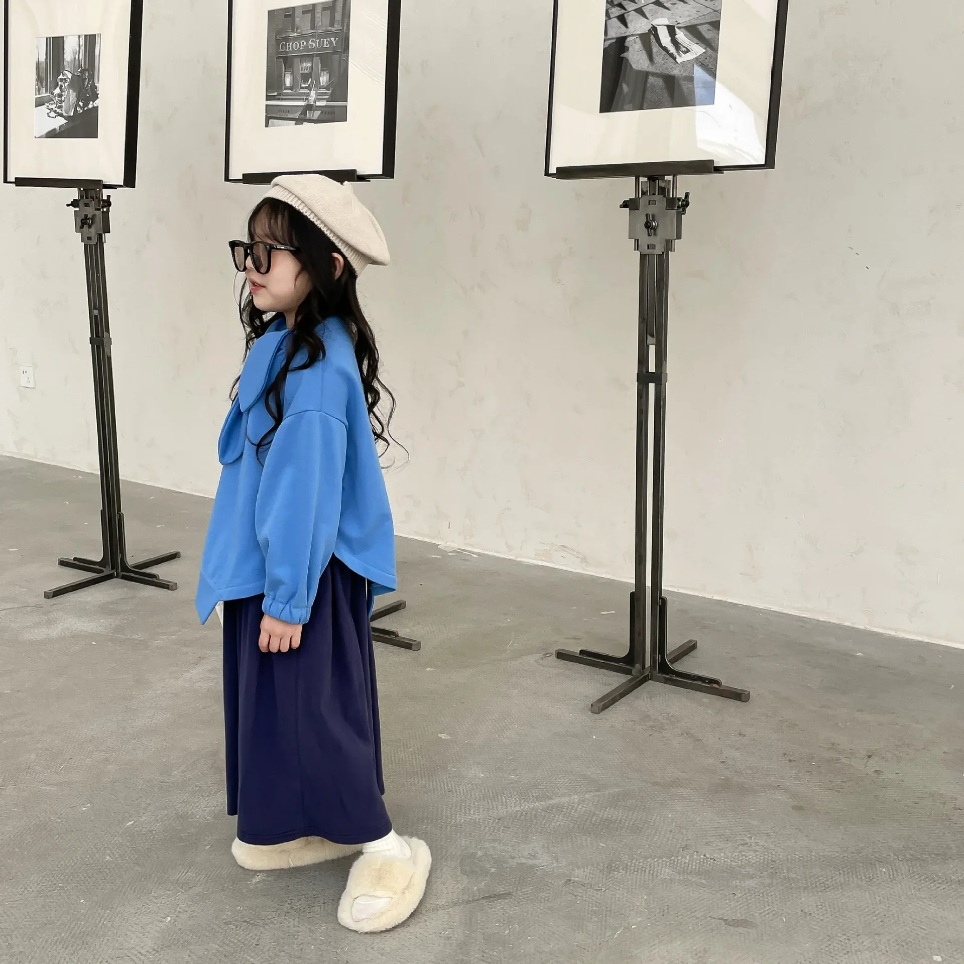 Толстовка жилет юбка юбка-джампер весна-осень новая корейская мода повседневная