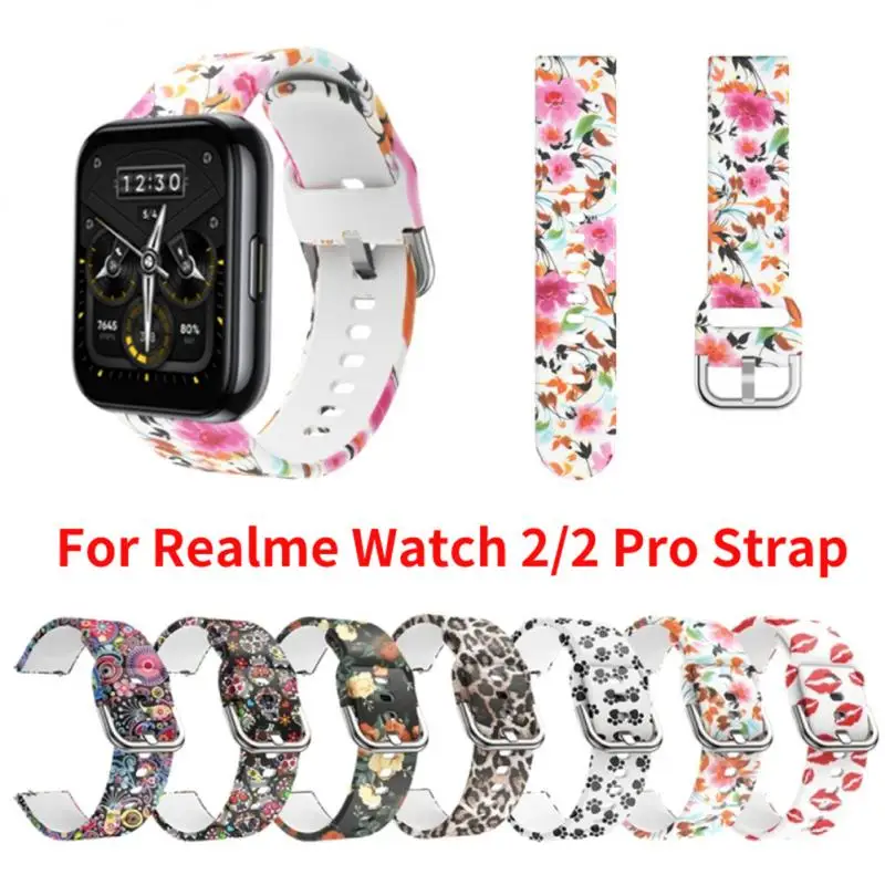 

Ремешок силиконовый для смарт-часов Realme Watch 2/2, 22 мм