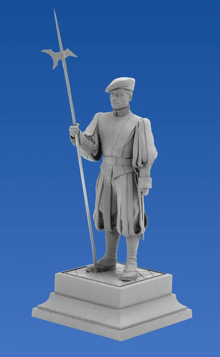 2. 16. Icm vatican swiss guard. фигурка ватиканского стражника. 16001 - гренадер королевской гвардии великобритании.