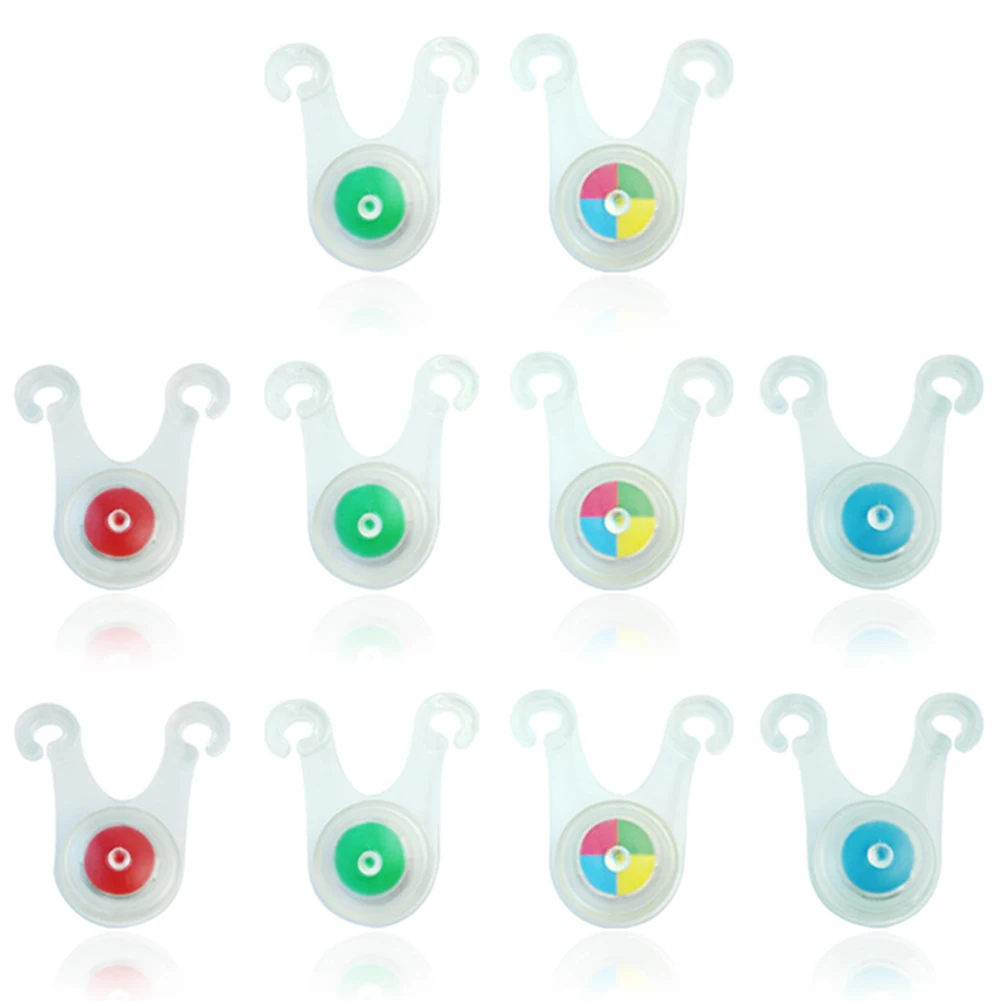 

10 шт., световая гирлянда на веревке для палатки, мини-вспышка, светодиодные уличные аксессуары для кемпинга, сигнальная лампа безопасности д...