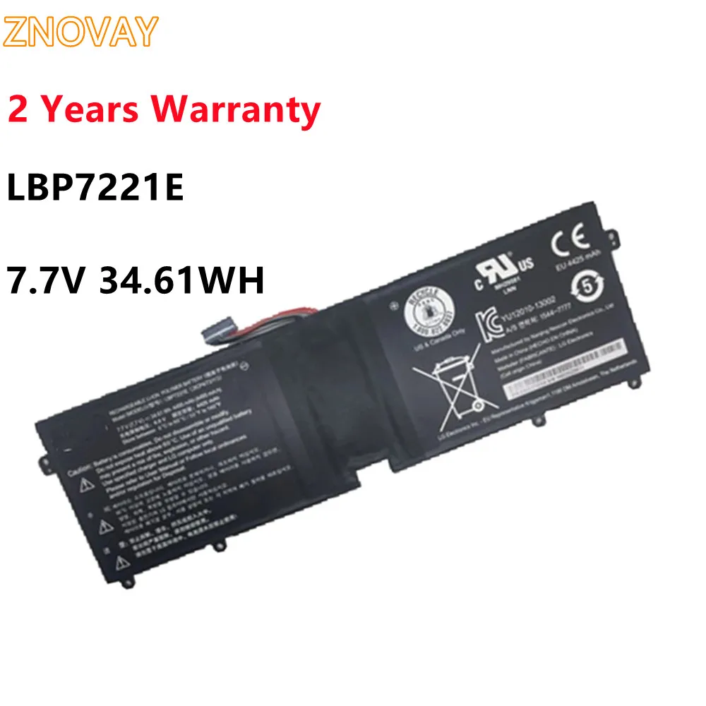 Фото ZNOVAY LBP7221E Аккумулятор для ноутбука LG Gram 13Z940 13ZD940GX58K 13ZD960 15ZD950 14Z950 14Z950A LBG122VH LBM722YE EAC62718301 №1