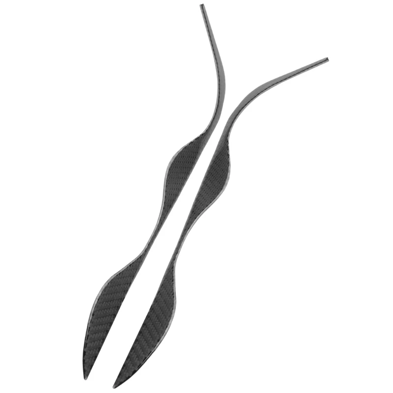 

Carbon Fiber Headlight Eyebrows Cover Trim Front Fog Light Lamp Eyebrow Cover Trim For -BMW 3Series E46 1998-2005