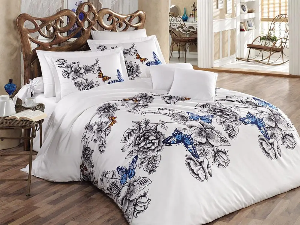 

Gulf 100 Cotton Double Duvet cover set White
