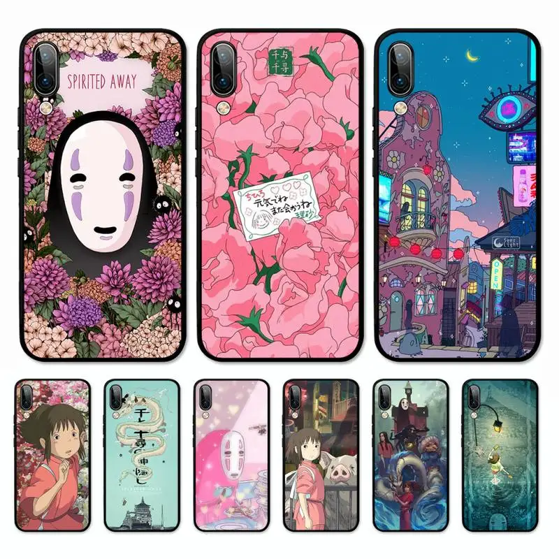

Anime Spirited Away Totoro Phone Case for Vivo Y91C Y11 17 19 17 67 81 Oppo A9 2020 Realme c3