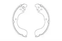 

Rear shoe pad for GS8813