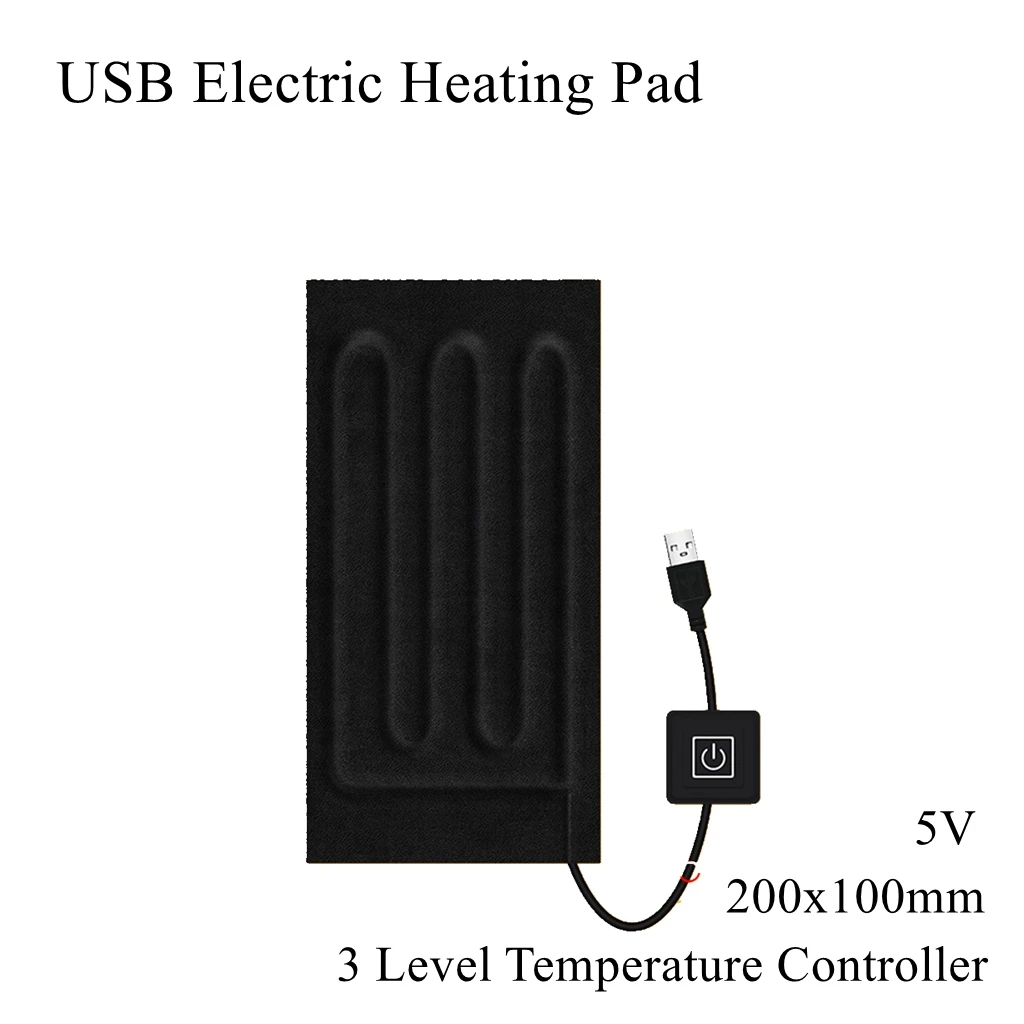 

Электрическая пленка с подогревом USB, 5 В, термопрокладка из углеродного волокна с дальним инфракрасным обогревом, обогреватель для домашни...
