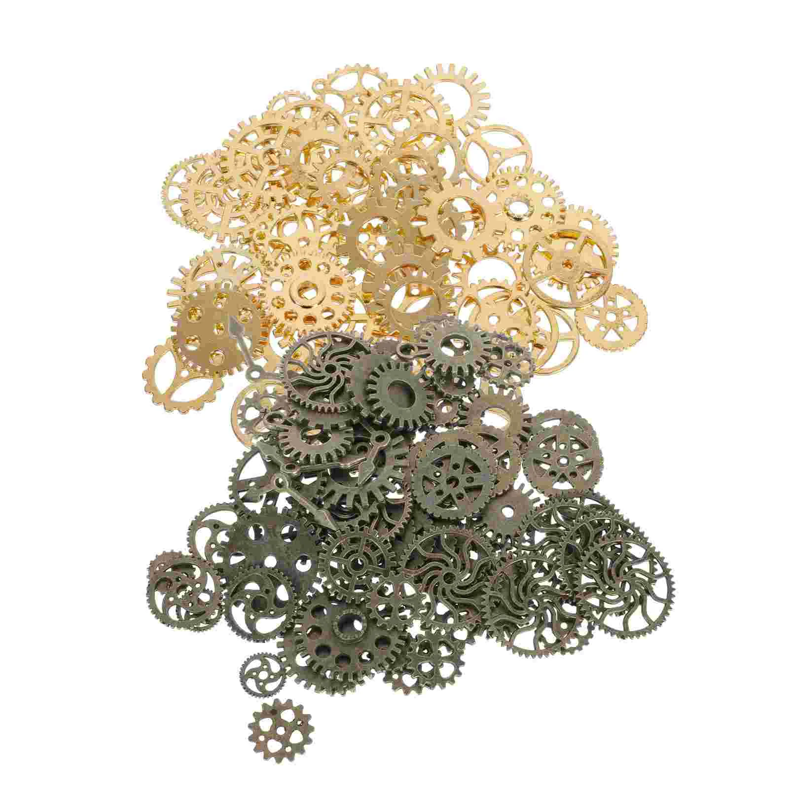 

Charms Steampunk Gear Charm Jewelry Pendant Making Diy Findings Supplies Craft Necklace Bracelet Earring Retro Vintage Metal