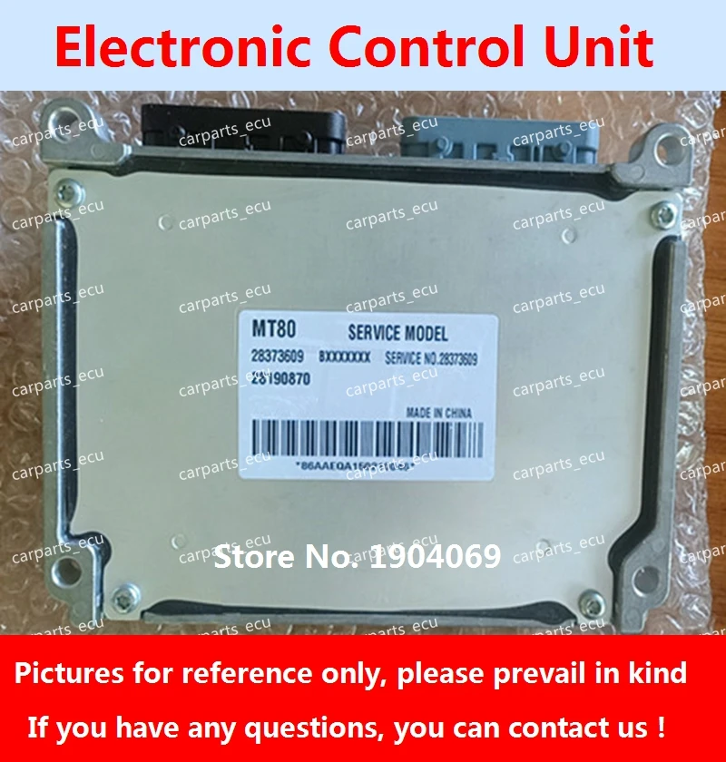 Материнская плата двигателя MT80 ECU 28373609 BXXXXXXX 28190870/28201153 28190870/B6001180 28386399 модуль